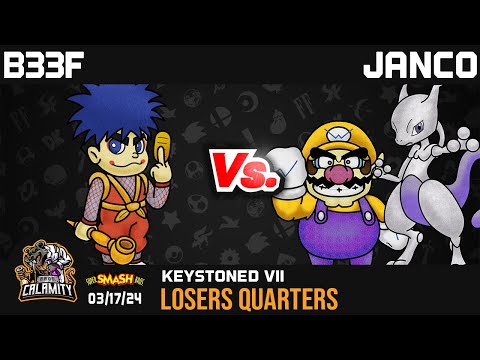 Keystoned VII - #smashremix - Losers Quarters - B33F vs. Janco