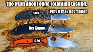 I&#39;ve Discovered Something Strange. This Video WILL Be Controversial | Knife Edge Retention Testing