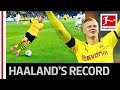 Erling Haaland's Record | 5 Goals in 56 Minutes for Dortmund