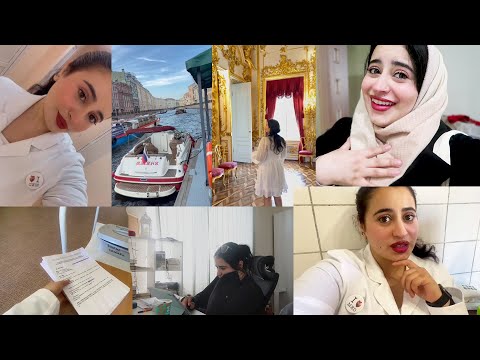 حياتي كطبيبة مقيمة في الجلدية في روسيا | إمتحانات و دوام | كيف تقدم على تخصص في روسيا