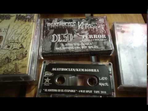 Kemagorra - El sistema es el culpable - 4 way split tape (mincecore grind 2016)