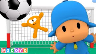 Can Pocoyo Win the Ultimate Football Challenge? ⚽ Shoot & SCORE! | Pocoyo English | Kids Cartoons