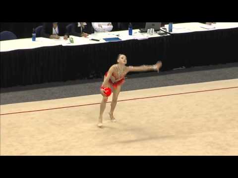 Jazzy Kerber - Ball - 2015 USA Gymnastics Championships