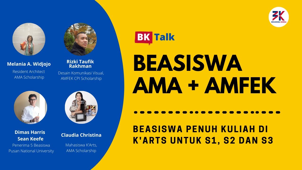 Kuliah di KARTS dengan beasiswa AMA ( Beasiswa Penuh di Korea Selatan)