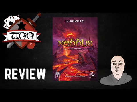 Cartographers Map Pack 1 Nebblis Plane of Flame Review