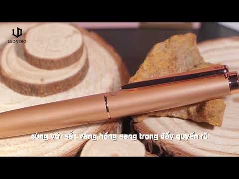 Video Bút Ký Cao Cấp Leon Dio FeliRitter - Rose Gold