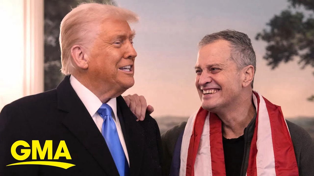 American teacher detained in Russia returns to US, meets Trump