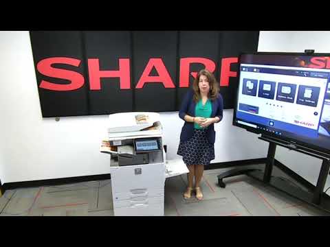 Sharp MX510HB 50000 puslapiai video