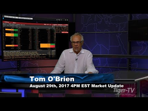 August 29th 4PM Stock Market Update by Tom O'Brien on TFNN