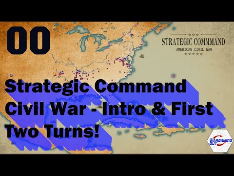 00 Strategic Command Civil War Intro First 2 Turns