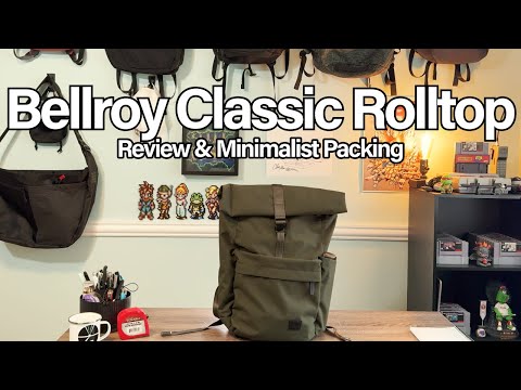 Why I Finally Switched to a Roll-Top Backpack (Bellroy Classic Rolltop Review)