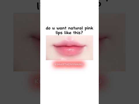do you want natural pink lips like this?~👄💗#shorts #viral #lipscare#trending #glowup#fypシ#aesthetic