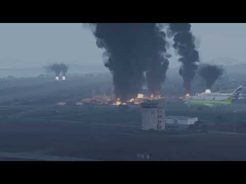 13 minutos atrás! Caças ucranianos de última geração bombardeiam base aérea russa em Moscou