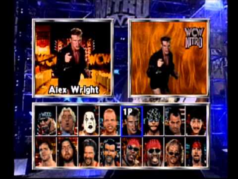 WCW Nitro: Alex Wright Promo (PS1)