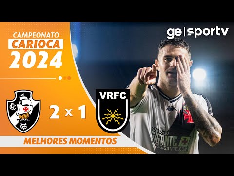 VASCO 2 X 1 VOLTA REDONDA | MELHORES MOMENTOS | 10ª RODADA DO CAMPEONATO CARIOCA 2024 | ge.globo