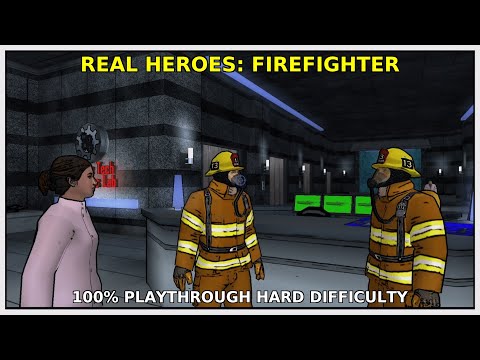 Real Heroes: Firefighter 100% walkthrough - Full Game - Hard difficulty- All collectibles