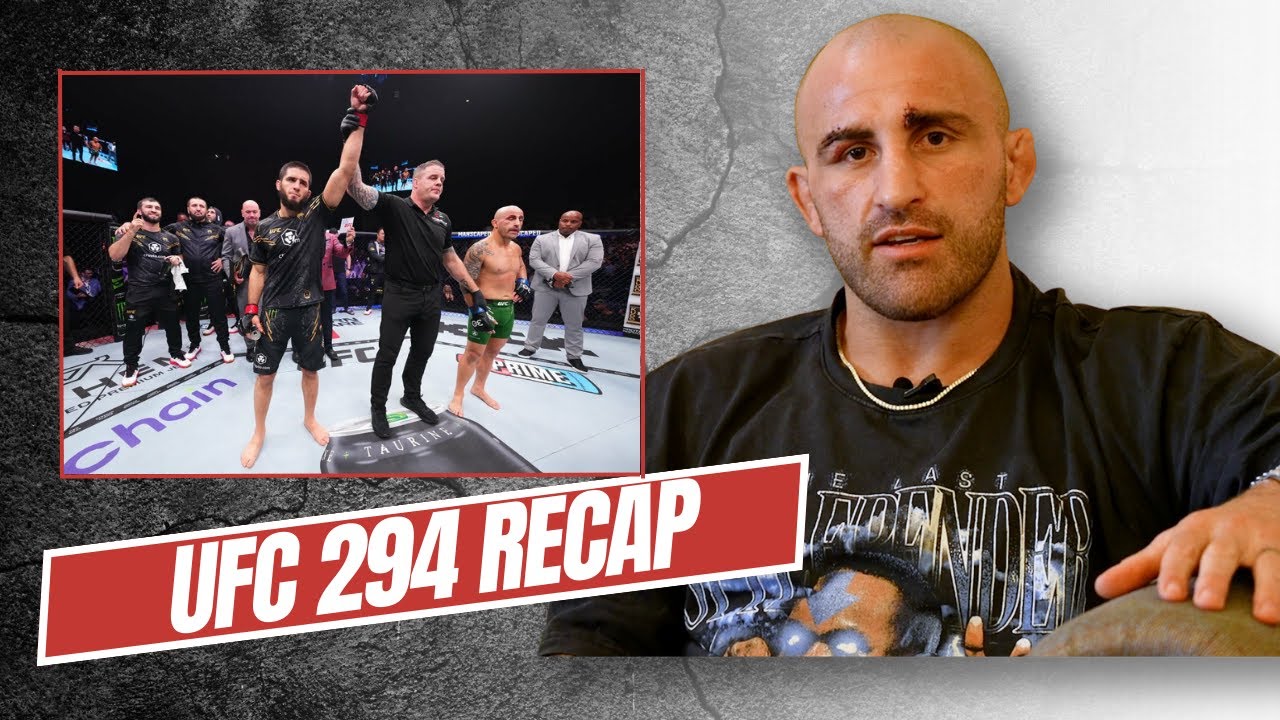 Alexander Volkanovski's Recap of UFC 294 Loss to Islam Makhachev