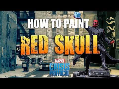 Red Skull Painting Guide