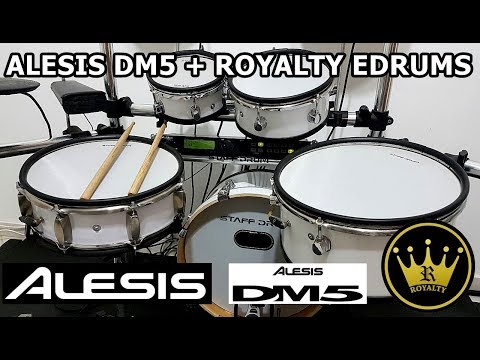 Alesis DM5 Electronic Drum Module 2000s - Black image 3