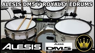Video thumbnail for Alesis DM5 & Bateria Royalty Edrums (DEMO) by Royalty Hybrid Drums