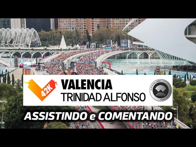 MARATONA de VALÊNCIA - Assistindo e comentando
