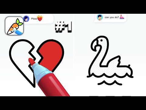 Art Coloring - Hyper Hybrid Casual - Gameplay Walkthrough (iOS & Android) - YouTube