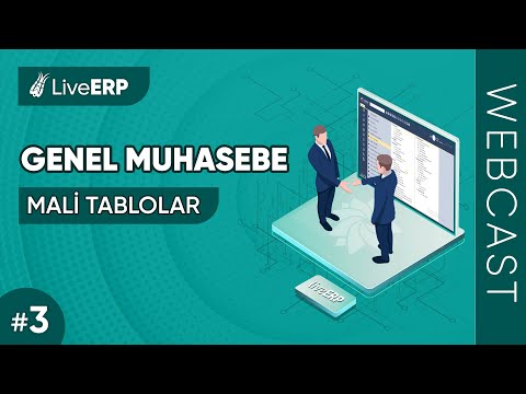 WEBCAST | Sentez LiveERP - GENEL MUHASEBE #3 (Mali Tablolar)