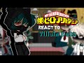 Class 1A Allmight React To Villain Deku MHA