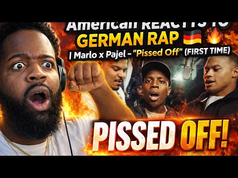 American Reacts to German Rap 🇩🇪🔥 | Marlo x Pajel – “Pissed Off” (FIRST TIME)
