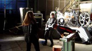 MOB RULES footage from &quot;Black Rain&quot; video shoot 2
