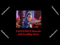 Jhanjhariya Meri Chanak Gayi FEMALE Karaoke Scrolling Lyrics Krishna Sunil Shetty Karisma
