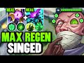 MAX HEALTH REGEN SINGED! SURVIVE ANYTHING WITH THIS INSANE HEALING!