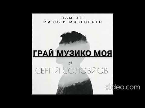 Сергій Соловйов   Грай музико моя cover М  Мозговий