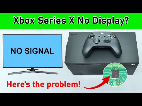 Xbox Series X No Display Fix – HDMI port or HDMI Retimer Chip fix Guide