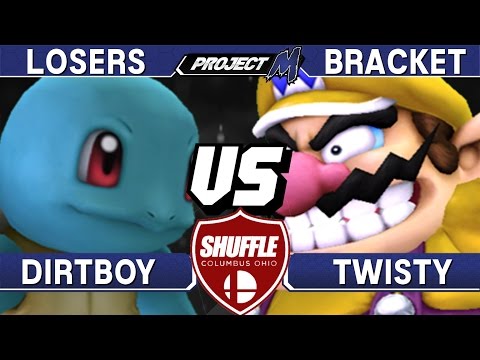 Project M - Dirtboy (Squirtle) vs Twisty (Wario) - Shuffle BOTM Losers