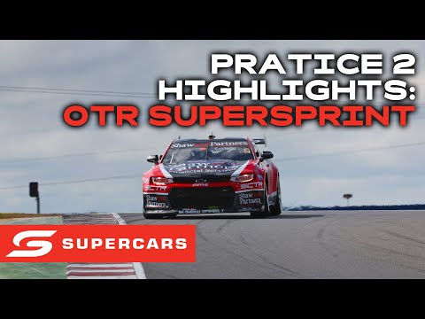 SUPERCARS 2023 OTR SuperSprint プラクティス2ハイライト動画