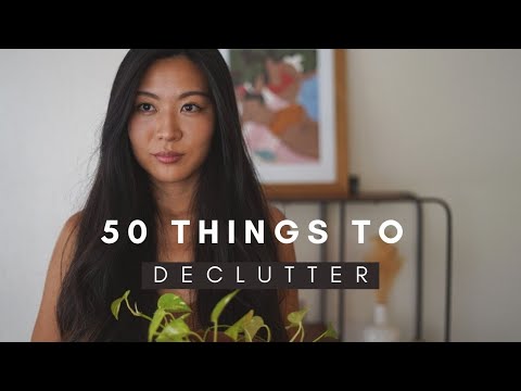 50 Things to Declutter | Easy Decluttering Ideas