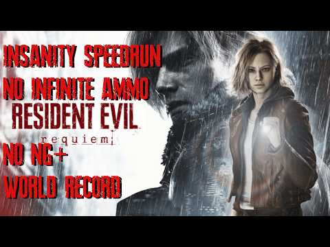 Resident Evil Requiem INSANITY WORLD RECORD SPEEDRUN - NEW GAME NO INFINITE AMMO NO NG+