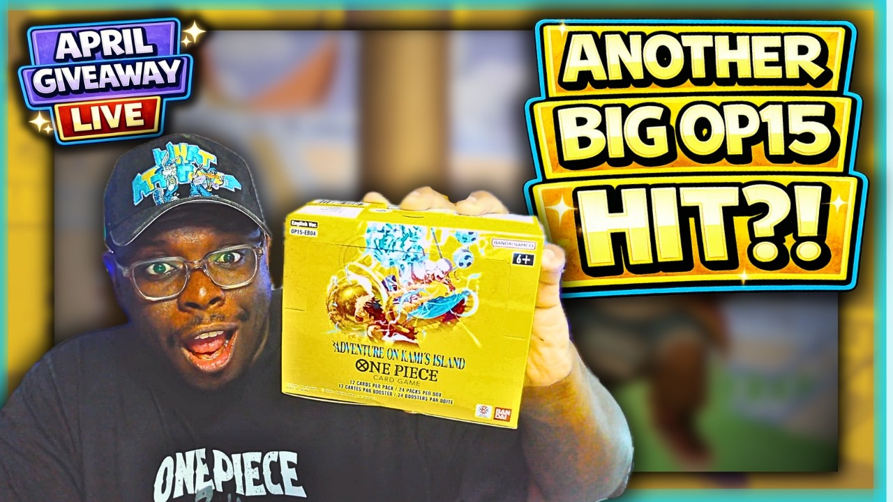 Another HUGE OP15 Pull?! | One Piece TCG Adventure on Kami’s Island Booster Box Opening