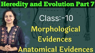Morphological and Anatomical Evidences  Heredity a