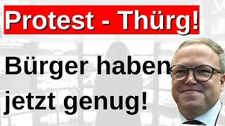 Bürger in Thüringen haben genug! Voigt kann sich warm anziehen!