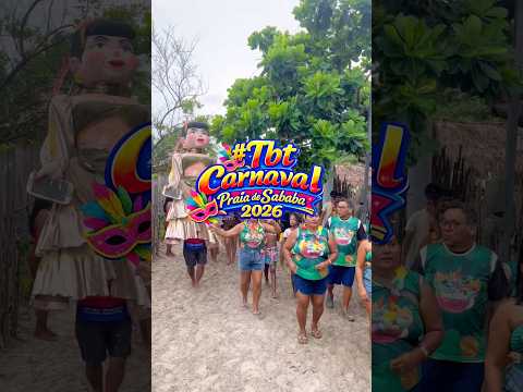 Alegria e diversão no Carnaval da praia de Sababa e tem Turiaçu Maranhão #turiaçu #praiadesababa