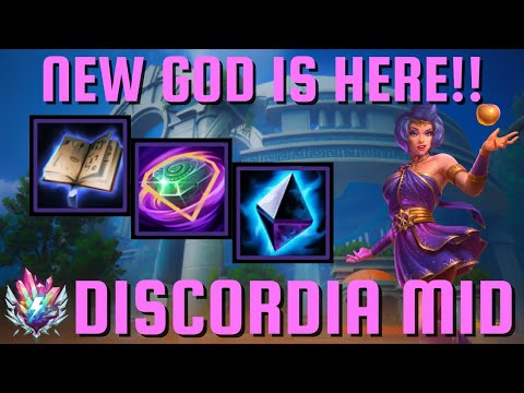 NEW GOD IS HERE - Discordia Mid Smite 2 Gameplay