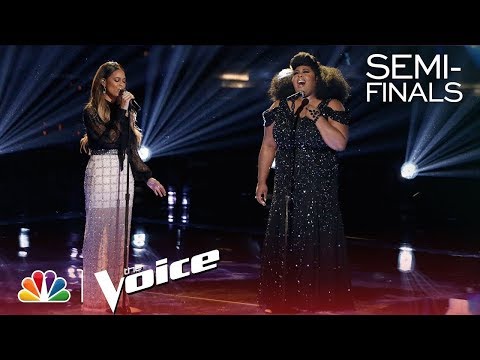 The Voice 2018 Kyla Jade & Spensha Baker - Semi-Finals: "Rise Up/What's Going On"
