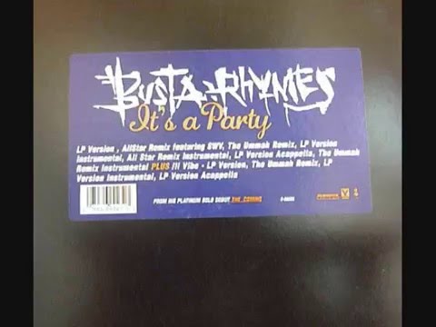Busta Rhymes feat. Zhane -- It's A Party instrumental