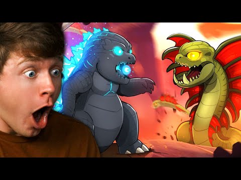 BABY GODZILLA vs BABY WARBATS! (Reaction)