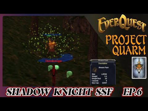 EverQuest Project Quarm | Shadow Knight Lvl 17+ | Solo Self Found | Shralock Pack Time!