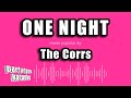 The Corrs - One Night (Karaoke Version)