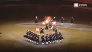 preview picture of video 'Swiss Elites Top Secret Drum Corps--The Edinburgh Military Tattoo 2006'