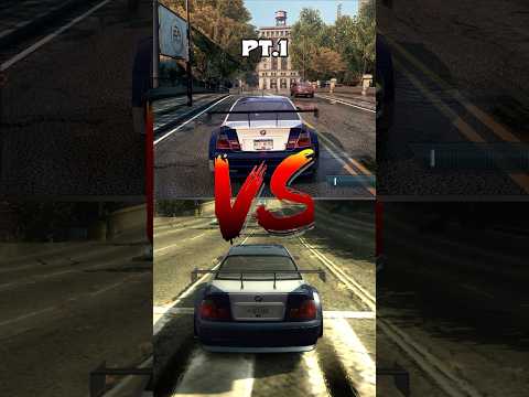 NFS most wanted 2005 VS 2012 comparison part 1 #nfsmostwanted #mostwanted #gaming #racing #eagames￼